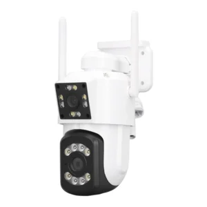 Cámara Doble Visión Wifi IP Exterior Inalambrica Motorizada