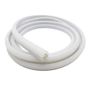 Cinta Neon 180° LED COB Flexible, 220V 12W/M De Color Blanco Frio (Precio Por Metro Lineal)