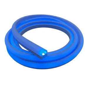 Cinta Neon 180° LED COB Flexible, 220V 12W/M De Color Azul (Precio Por Metro Lineal)