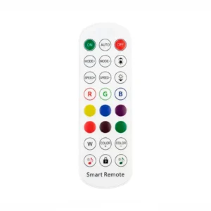 Controlador Para Cinta Led RGBIC 12V Digital Secuencial App Inteligente LED IR De 24 Teclas