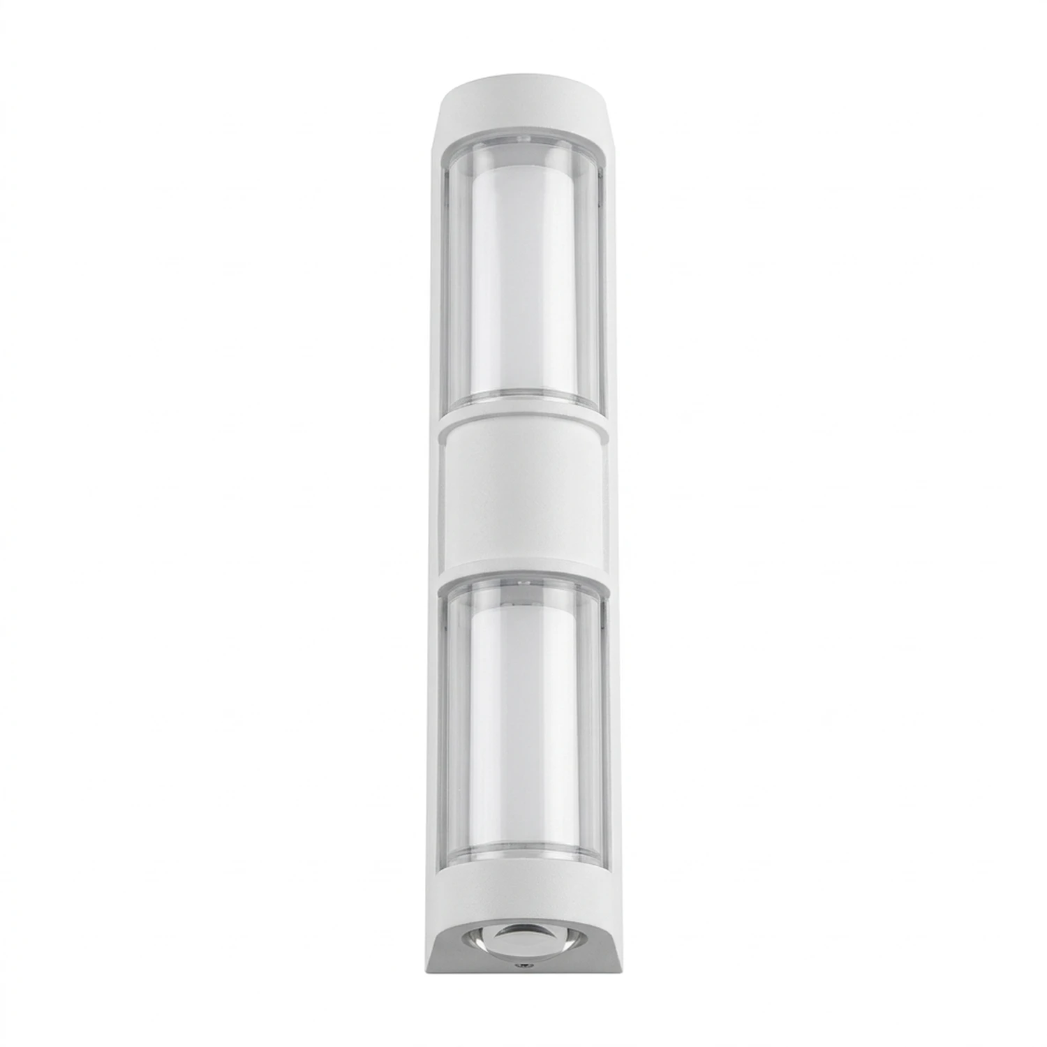 Aplique Exterior Led 2x5w Rectangular Color BLANCO 3000k Calido