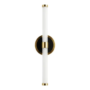 Lampara Pared Led 12w Tubular Calido 3000k Color Dorado W630