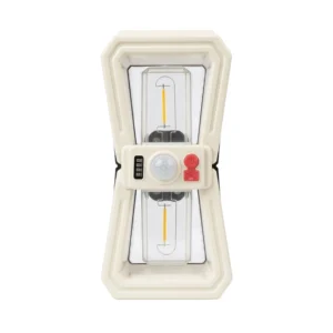 Aplique Solar Decorativo Pared Negro 2x6W Luz Calida