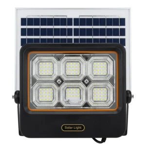 Proyector de Area Solar 200w IP65 120° 6500K (Panel y Control) Generico