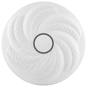 Lámpara Sobrepuesto Tipo Ufo Blanco 3 tonos 40cm Modelo 704 Hojas