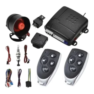 Alarma De Auto Sistema Robos Seguridad 2 Mandos Con Sirena