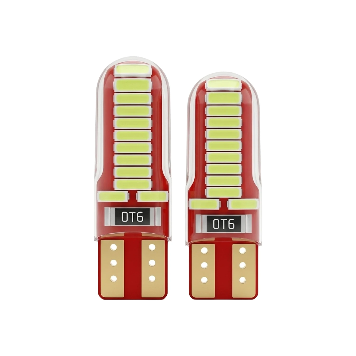 Ampolleta T-10 12V 24 Leds 7020