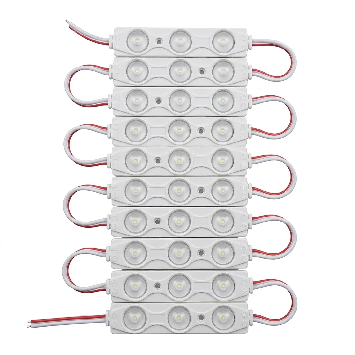 Caluga Modulos Led 12v, 1.5w 20 Calugas de 8.5cm, 6500K Frio