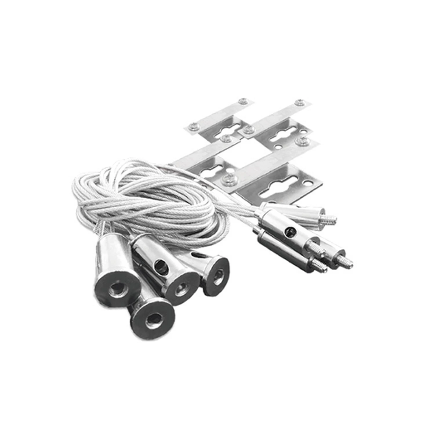 Kit De Instalación Para Suspender Paneles LED, 4 Piezas