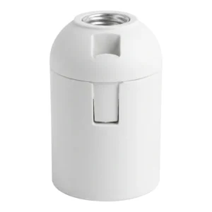 Portalampara E27 – 220V Color Blanco