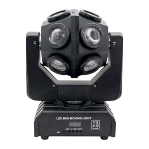 Cabezal Móvil Luz 12x10w 4 en 1,DMX512 , Fiesta.