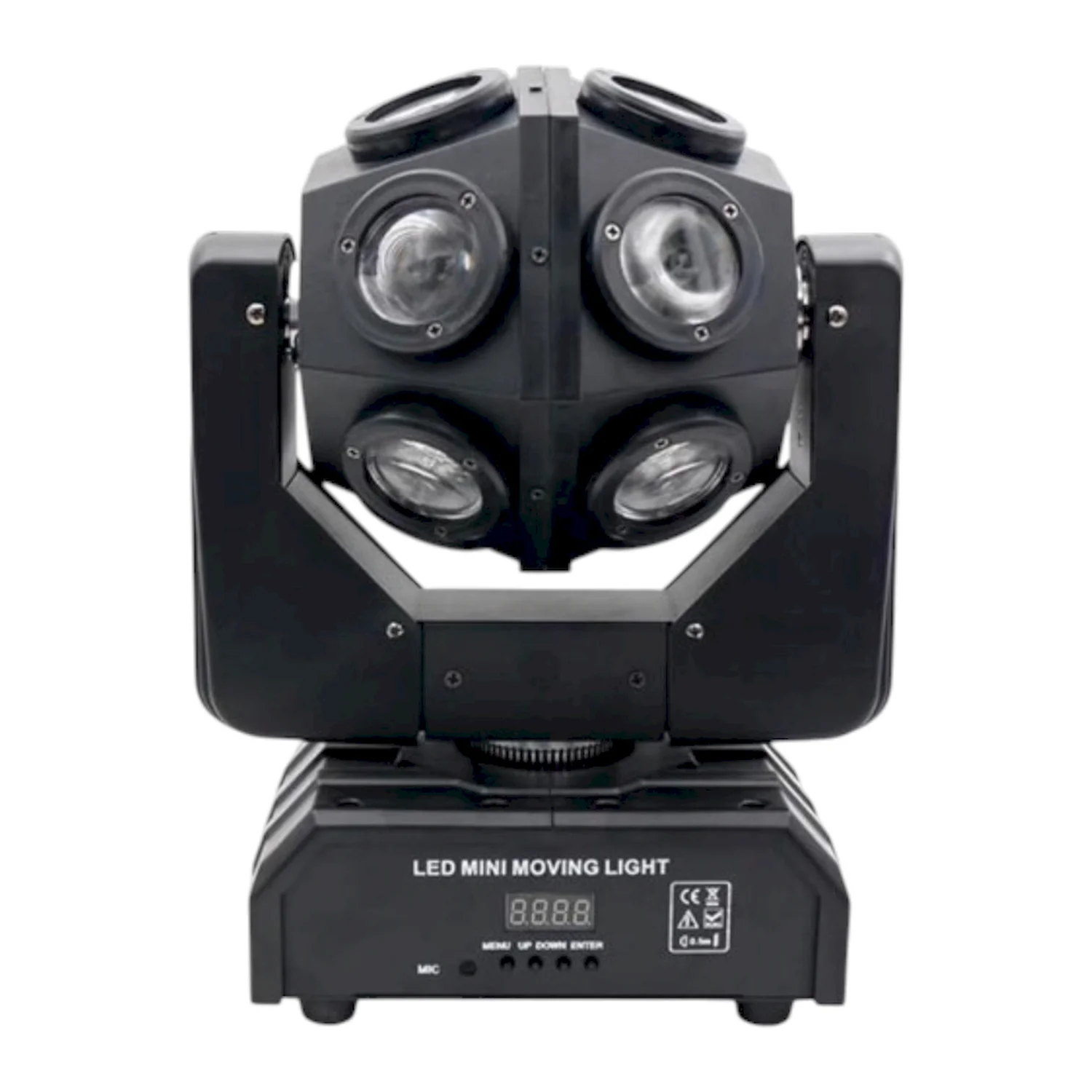 Cabezal Móvil Luz 12x10w 4 en 1,DMX512 , Fiesta.