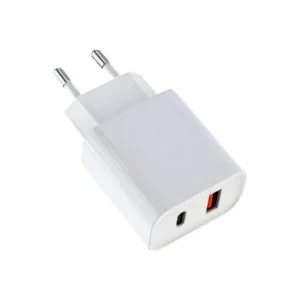 Cargador Enchufe Doble USB/TIPO C 18W 3.1A