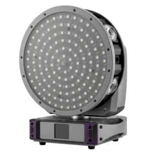 Cabezal De Fiesta GYRO SWING, Ojos grandes LED de 6 piezas, Giratorio, Luz Láser