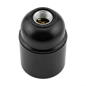 Portalampara Negro 250V 4A E27 Stanford