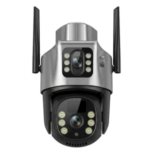 Camara IP Solar Satelital SIM 4G Doble Visión. Exterior APP V380 pro Bicolor