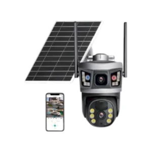 Camara Ip Solar Satelital SIM 4G Doble Visión. Exterior APP V380 Pro