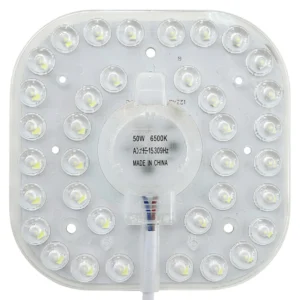 Placa Led Repuesto 18W Cuadrado C/Iman 6500K 36 Led 13.5×13.5Cm