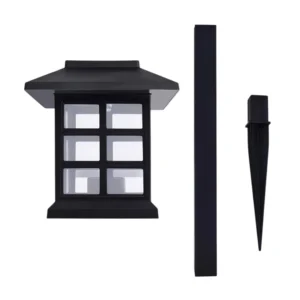 Estaca Solar LED Megabright Lantem (set 2 unid) 6000K Megabright