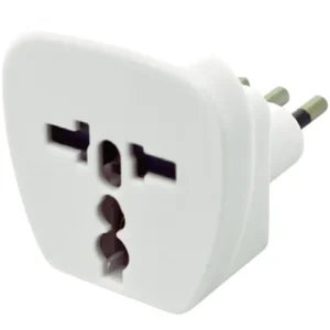 Adaptador Enchufe Universal Con Tierra 3 Clavijas