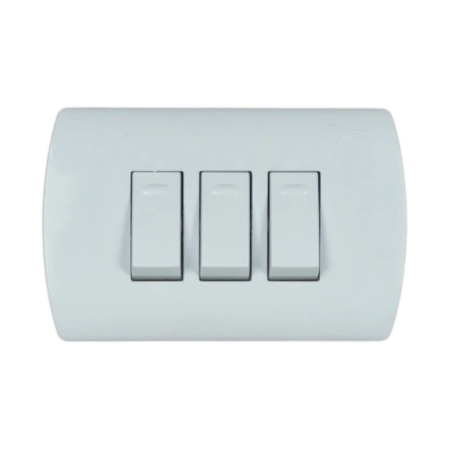 Interruptor Embutido Triple Aris 9/32 – 250v 10a -Blanco P/Blc