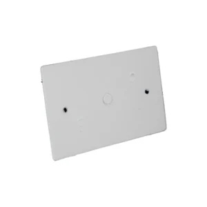 Placa Tapa Ciega 64x102mm. Sin Pernos Color Blanco MEC