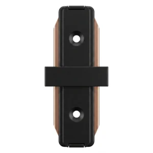 Union Conector Recto Negro Para Riel Energiza