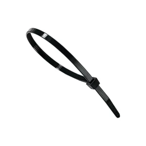 Amarracables Plástico Collarin 100x205mm Color Negro Mec