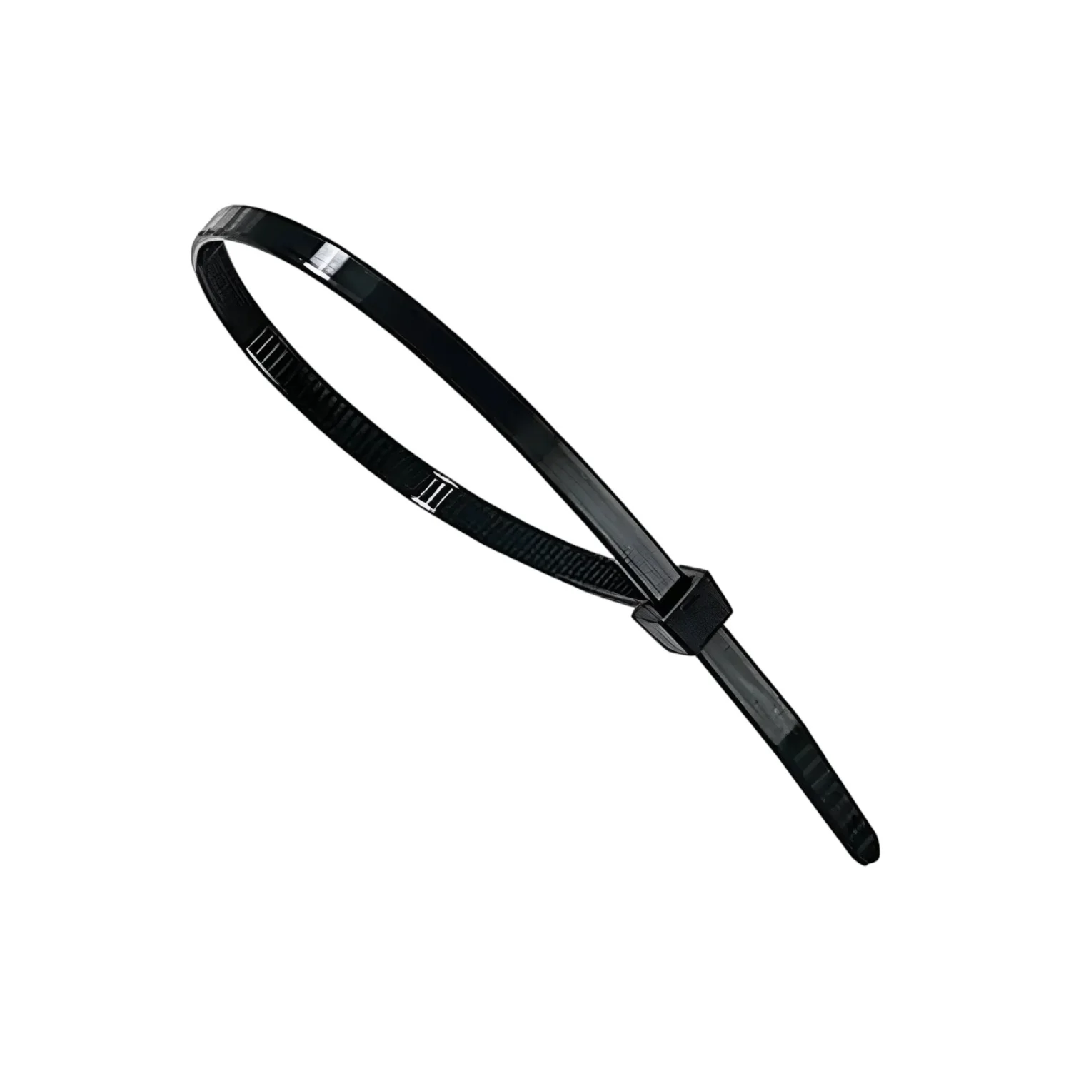Amarracables Plástico Collarin 100x205mm Color Negro Mec