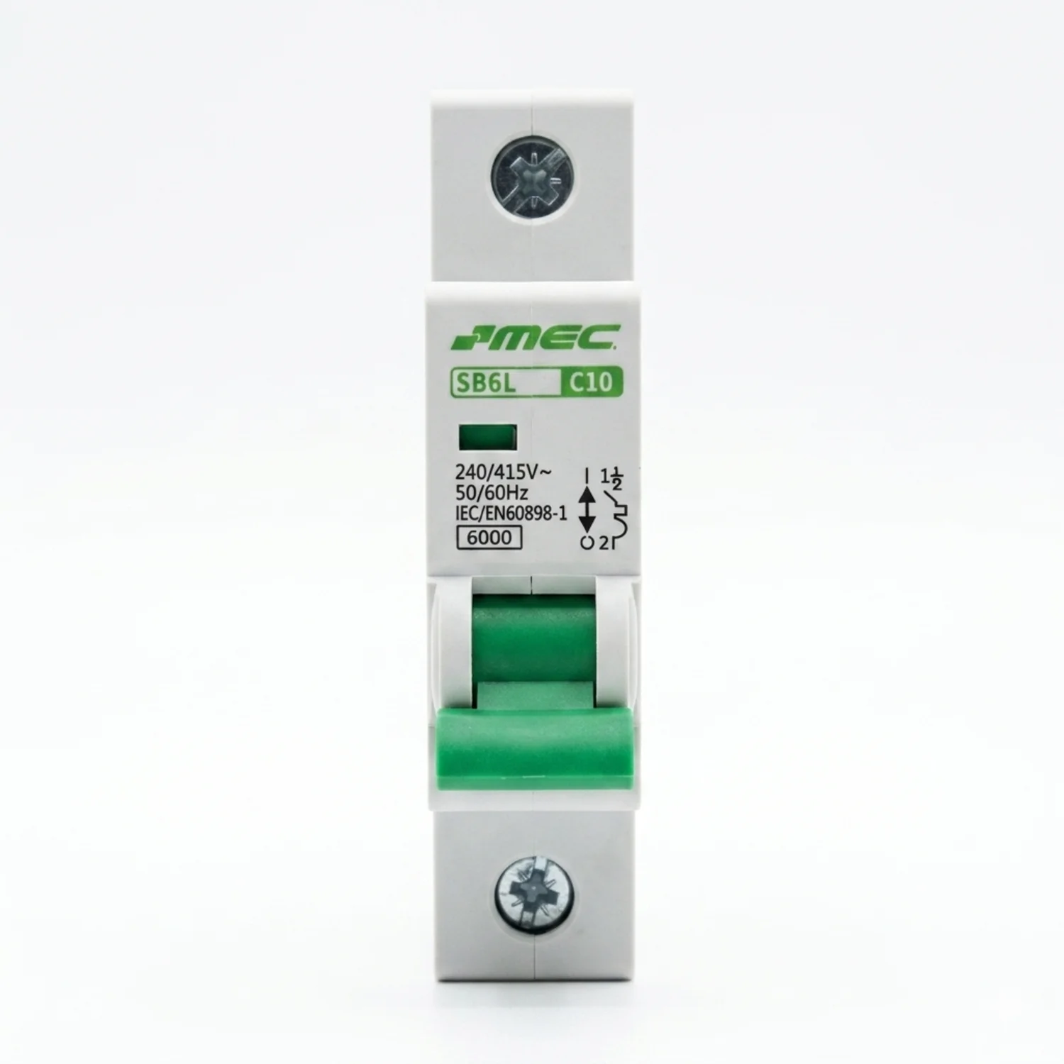Interruptor Automático Unipolar Rup. 6ka Curva C 1p / 10A MEC