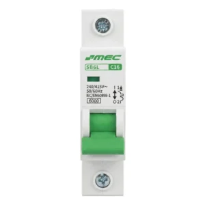 Interruptor Automático Unipolar Rup. 6ka Curva C 1p / 16A MEC