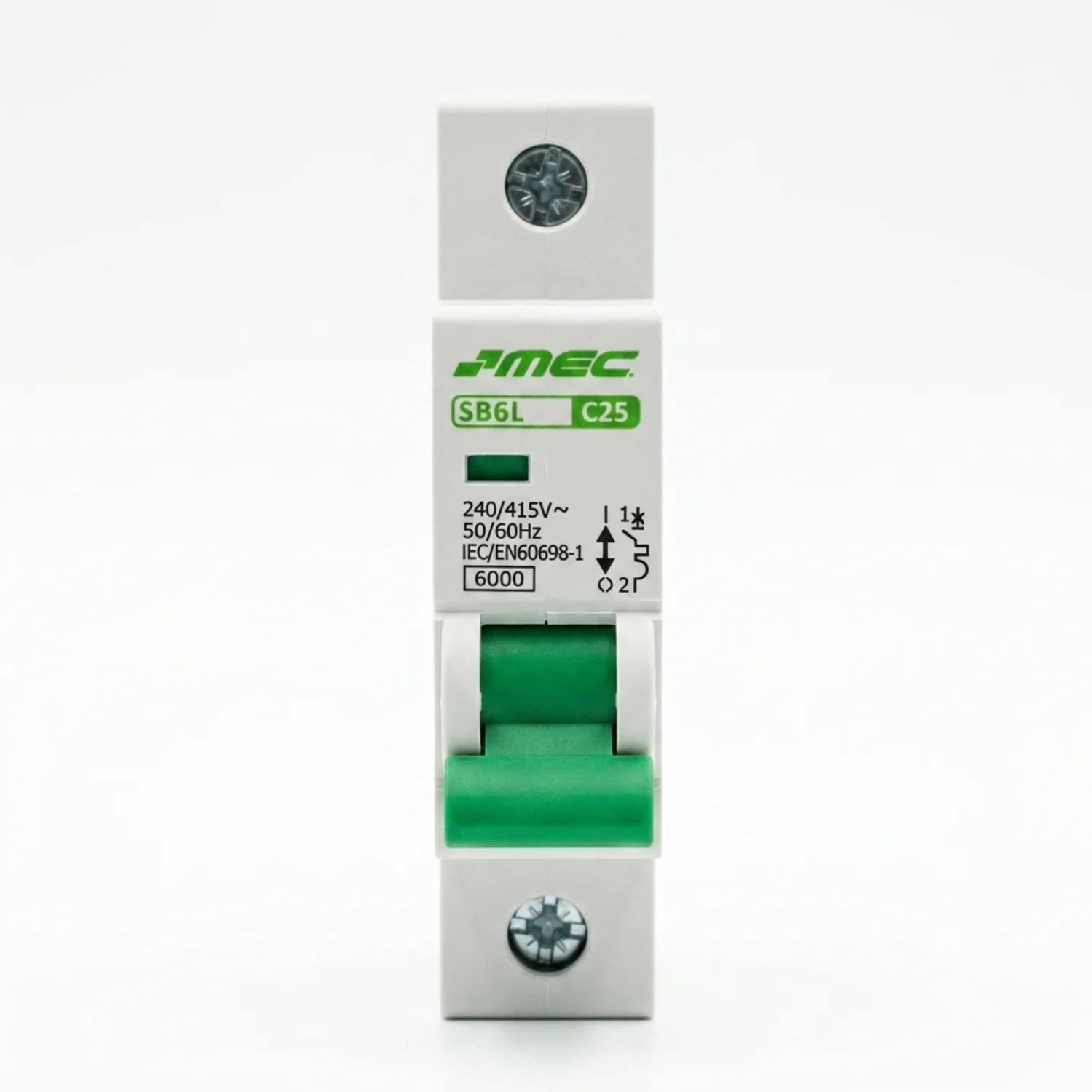 Interruptor Automático Unipolar Rup. 6ka Curva C 1p / 25A MEC
