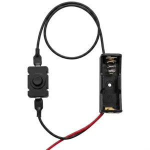 Caja Porta Batería con interruptor, Para Pila12V, 23A