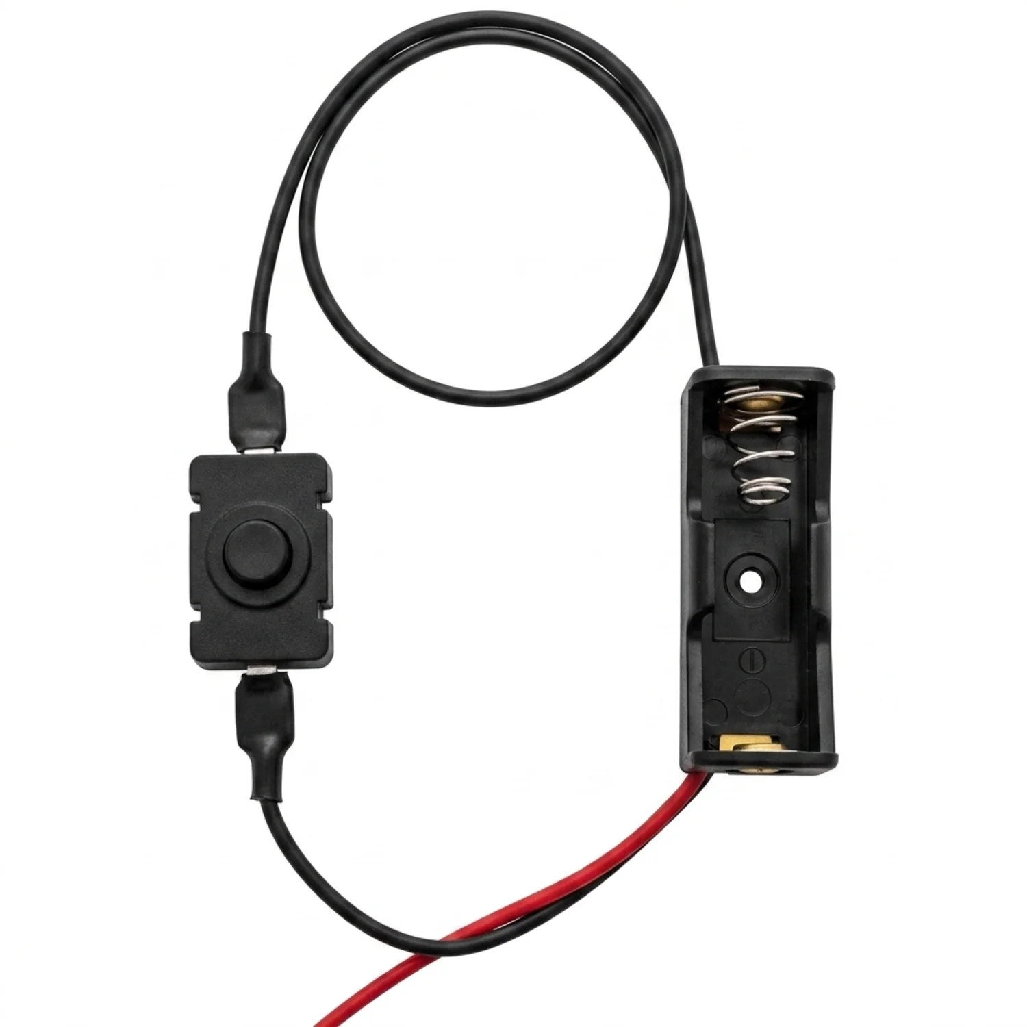 Caja Porta Batería con interruptor, Para Pila12V, 23A