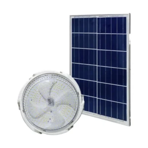 Plafon Led Solar 200W con Panel Independiente para Uso Interior