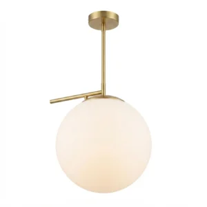 Lámpara Colgante Esfera 30cm Gold Amp E-27 x1