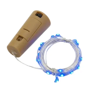 Led Lagrimas De Arroz 2mt AZUL C/Corcho