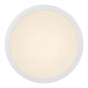 Panel Embutido Led Redondo Marco Blanco 24w Luz Neutra DAUMER
