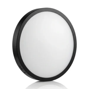 Sobrepuesto Led Redondo Marco Negro 24w Luz Fria DAUMER