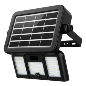 Aplique Muro Solar X 3 C/Sensor 8m 48pcs Smd 2×3,7v 6500k