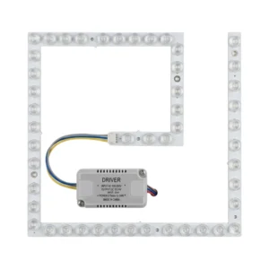 Placa Respuesto Led COB 3 Tonos 12-24w Cuadrado 22x19cm