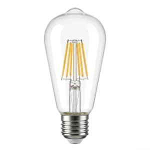 Ampolleta Led Vintage 8 Filamento 8w E27 Luz Fria 6500k