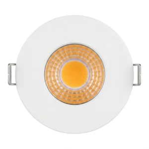 Foco Spot Led Mini 3w Embutido Redondo Luz Cálida 3000K