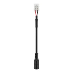 Conector De CD a 2 Pines 10mm Adaptador de Cable Jack para tira LED Mono Color