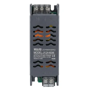Fuente de Poder Tipo Transformador Switching 220V AC a 24V DC 2.5A 60W