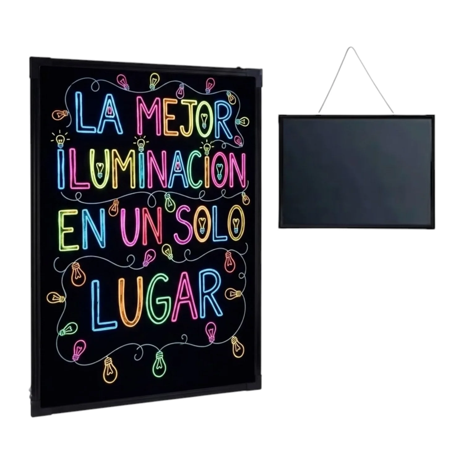 Pizarras LED – acrílico
